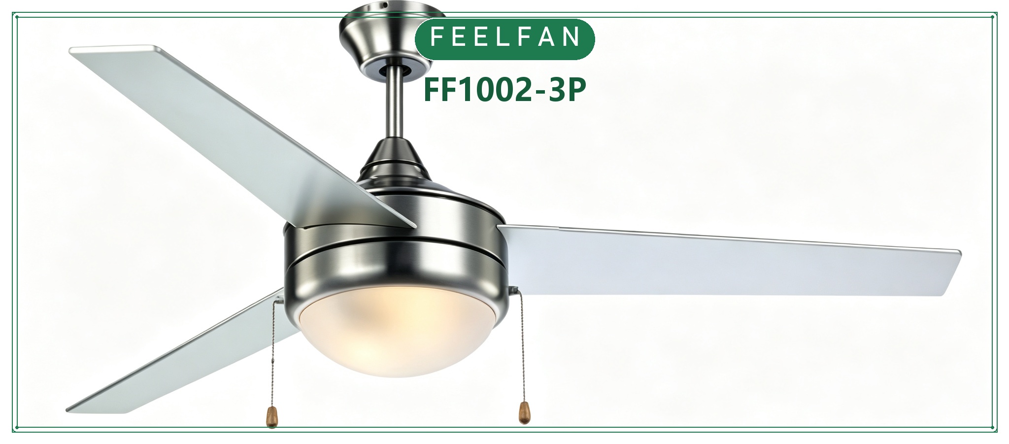FEELFAN FF1002 Plywood Series Ceiling Fan with LED Light