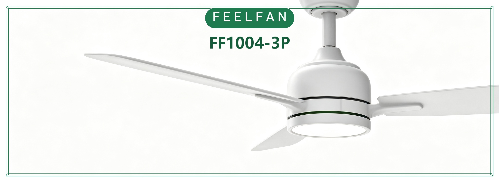 FEELFAN FF1004-3P / FF1004-5P 3 & 5-Blade BLDC Ceiling Fan with LED Light