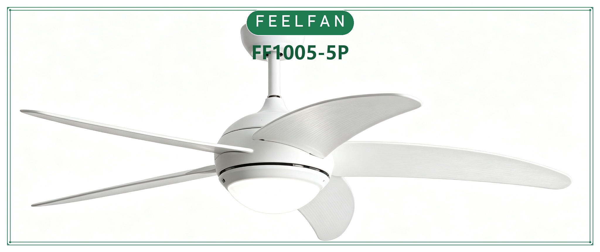 FEELFAN FF1005-5P 5-Blade BLDC Ceiling Fan with LED Light