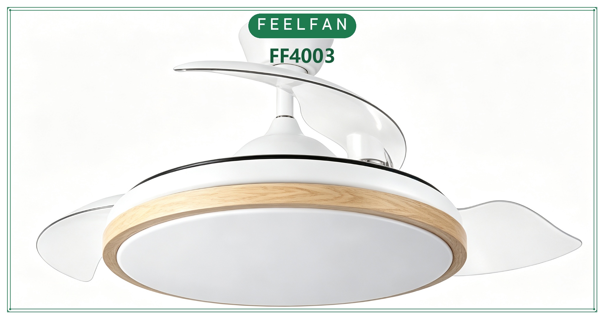 FEELFAN FF4003 PC & Retractable Series Ceiling Fan